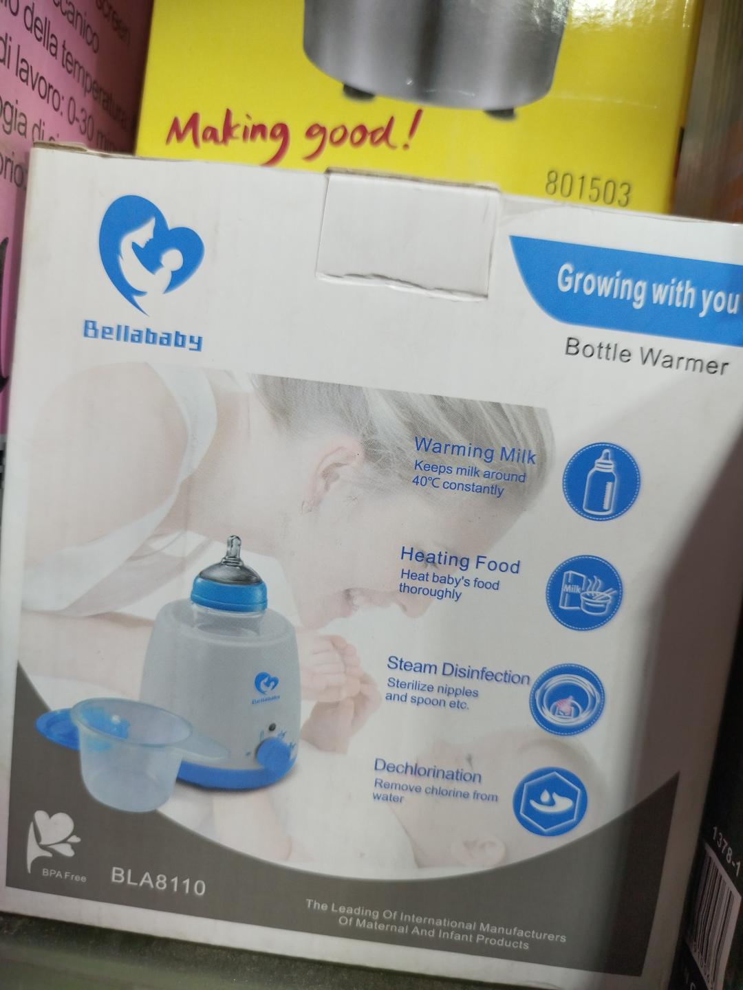 Baby feeder warmer