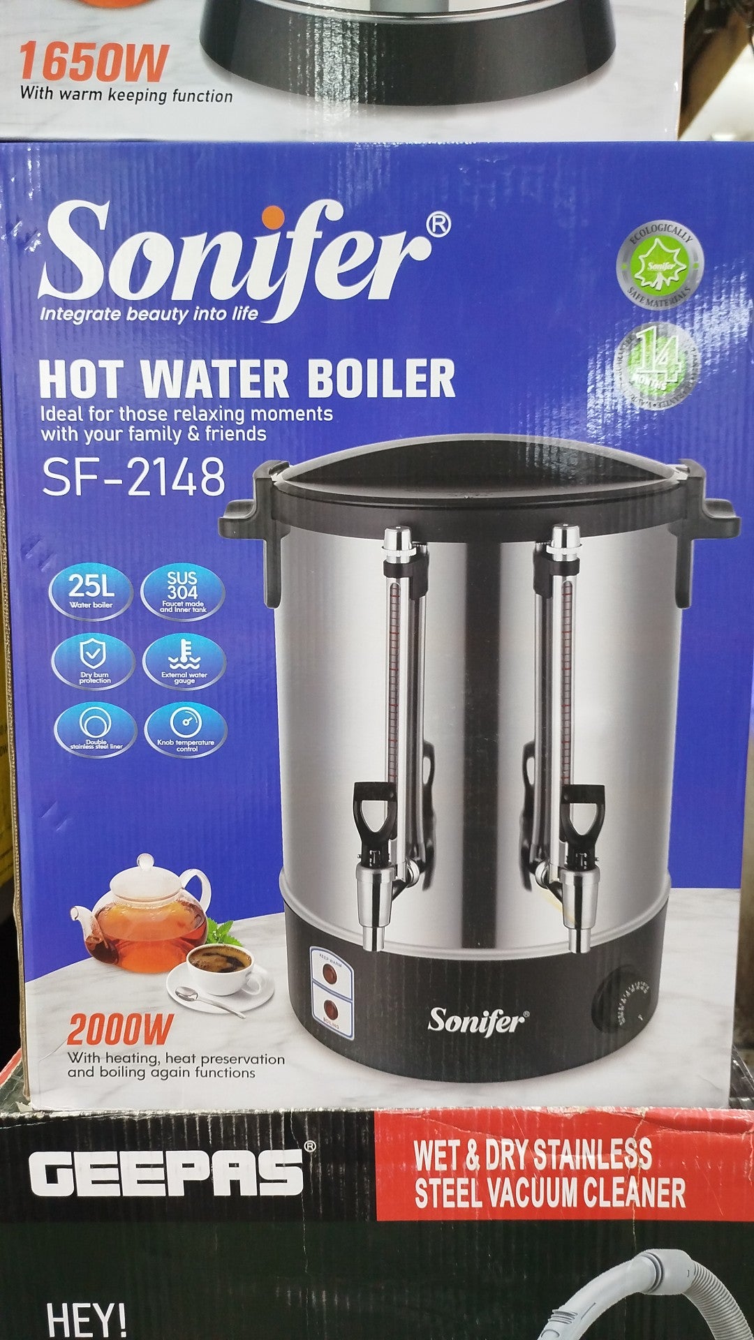 Imported Dual body Electric boiler