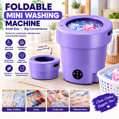 Mini foldable Washing machine 