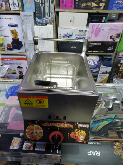 Gas LPG deep fryer 