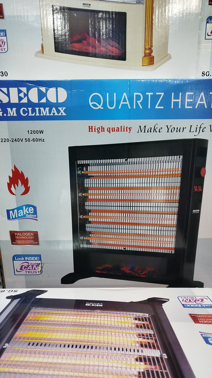  Quartz Halogen Electric Room Heater for Home