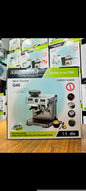 Angelino Brew Master G40 Espresso Coffee Maker with Digital Display, Pressure Gauge and Steam Wand for Home Coffee Brewing.
