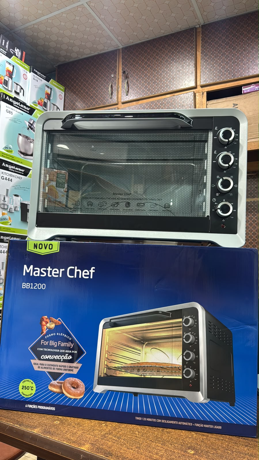  100L electric convection oven for baking, roasting and grilling
