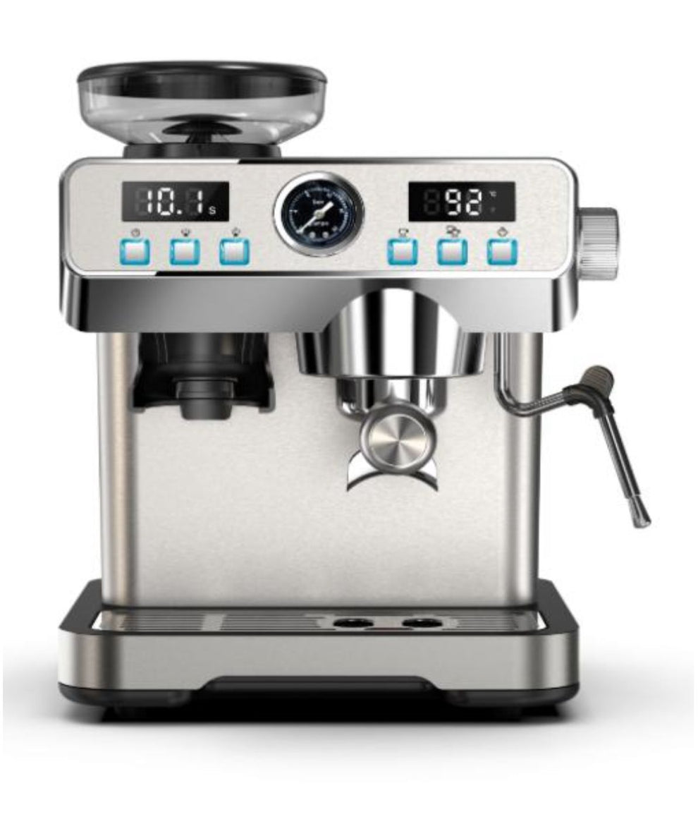 Angelano Brew Master G40 espresso coffee maker with accessories
