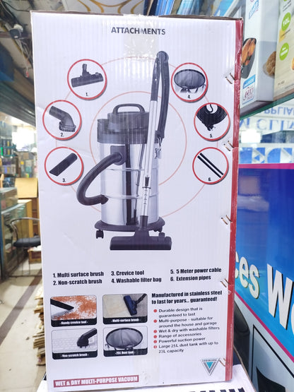 Wet and dry vacuum cleaner .