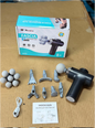 Blueidea BLD-219 7-headed fascia massage gun deep tissue muscle massager with multiple attachments