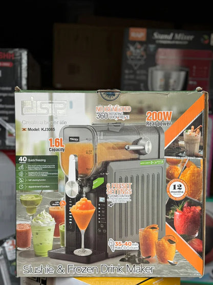 dsp slushie maker, slushie machine pakistan, frozen drink maker, ice cream maker pakistan, smoothie maker, milkshake maker, frozen yogurt maker, dessert maker machine, countertop ice cream maker, slush machine, frozen beverage machine, home ice cream machine, imported ice cream maker, kitchen appliances pakistan, smoothie blender machine, frozen dessert maker, best ice cream maker, slushie maker price pakistan, frozen drink machine, original appliances