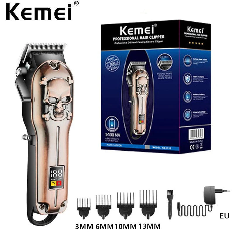 Kemei KM-2618 Barber Machine Professional Hair Trimmer Electric Pro Hair Clipper