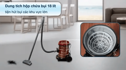 Hitachi vacuum cleaner 25L heavy duty drum vacuum for home use