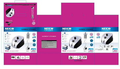 heavy-duty standing clothes steamer
